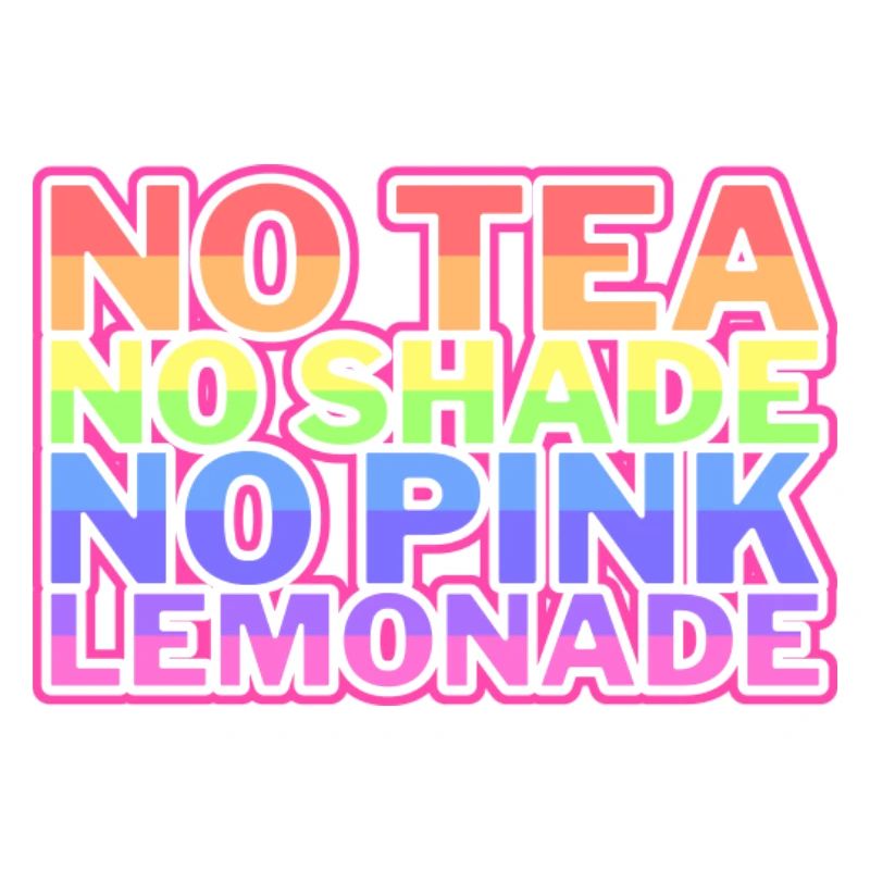 Pas de thé, pas de teinte, pas de limonade rose (mèmes RPDR)