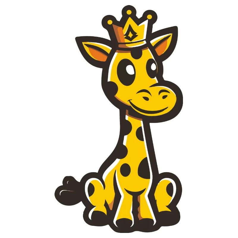 Giraffe Comic Krone