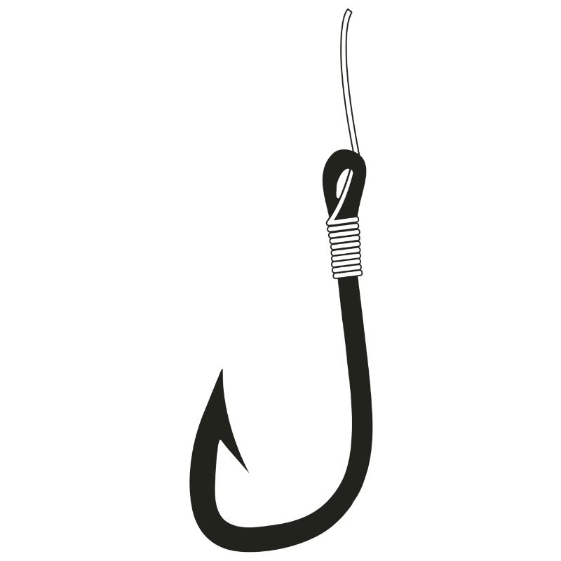 Fishhook black
