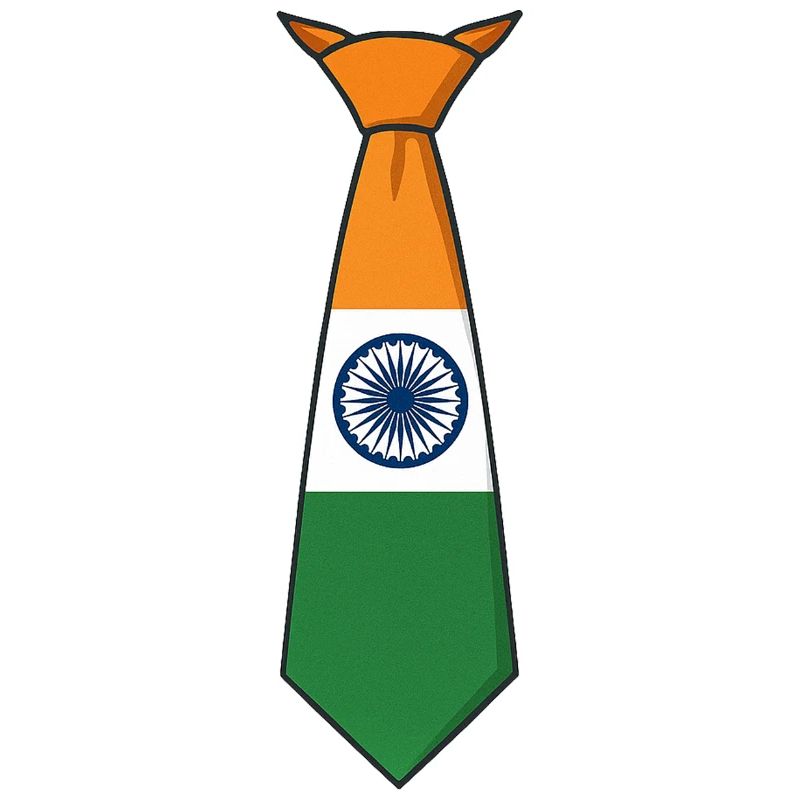 India Tie – Flaggendesign