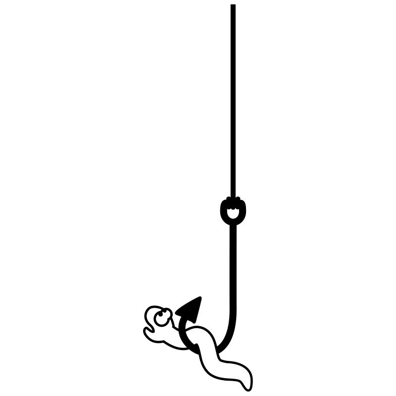Worm On The Hook