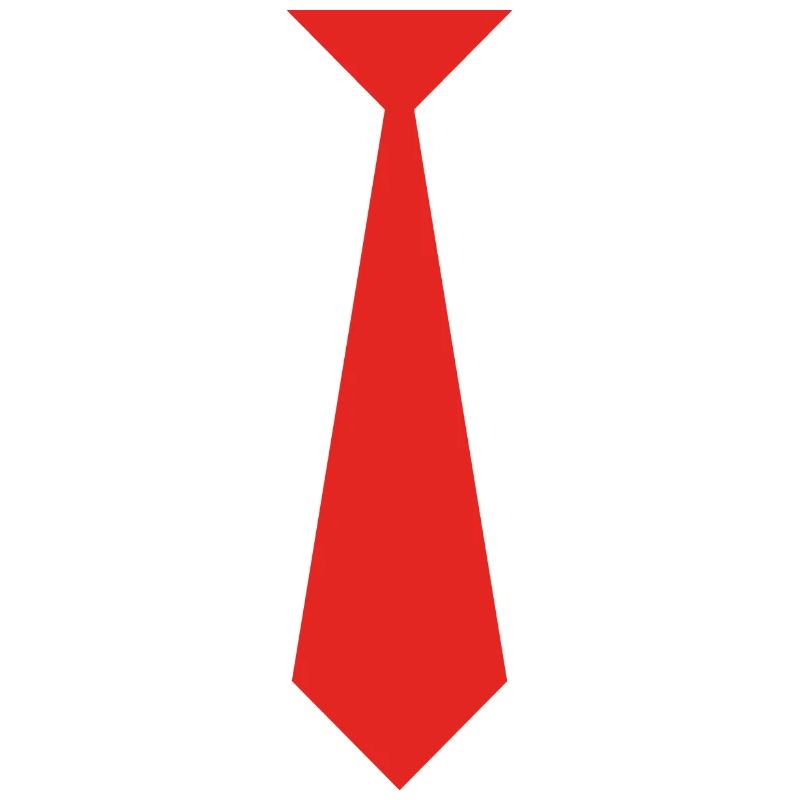 Red tie