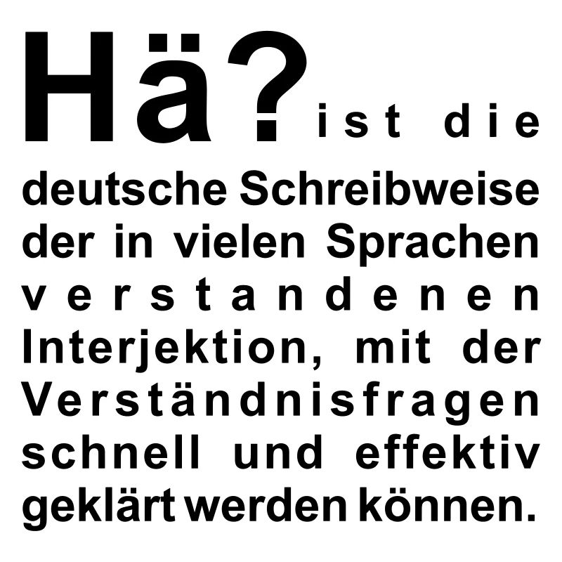 Hä?