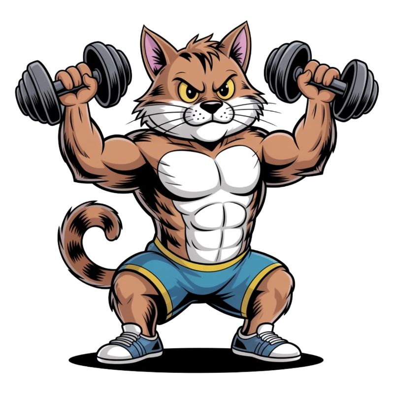 Cat muscle strength strength strength training