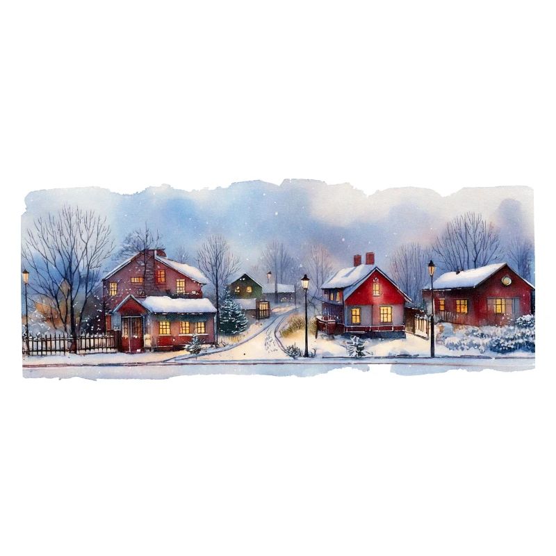 Häuser Winter