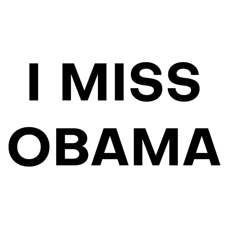 Ik mis Obama