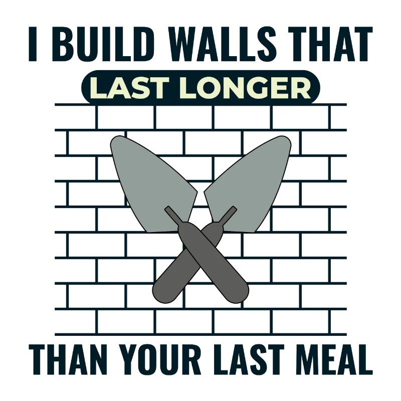 Bricklayer Masonry Construction Job Wall Builder