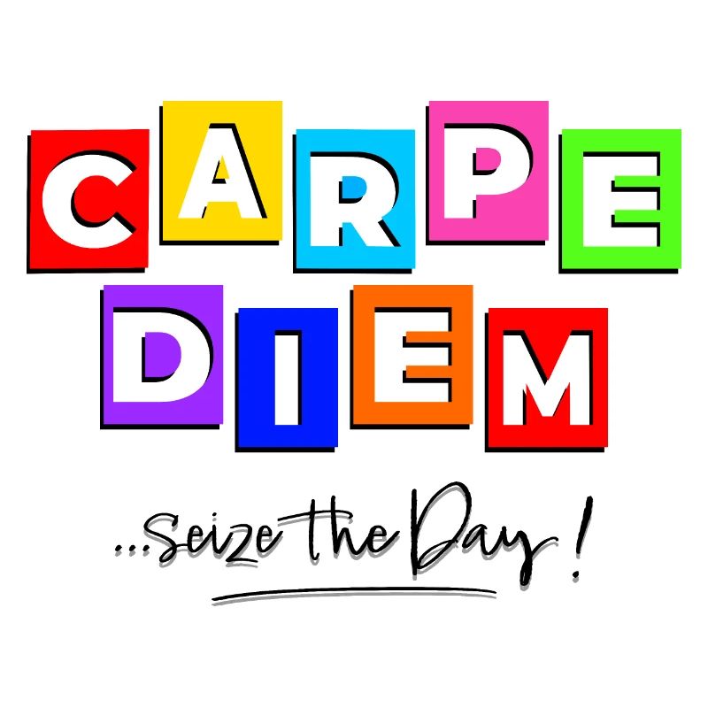 Carpediem im Comic-Stil