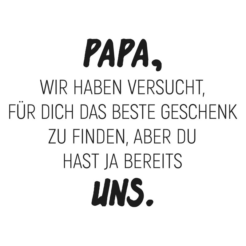Papa Geschenk