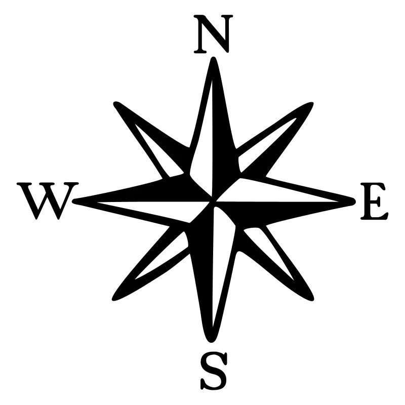 Compass Rose Wind Rose Sail Sailing