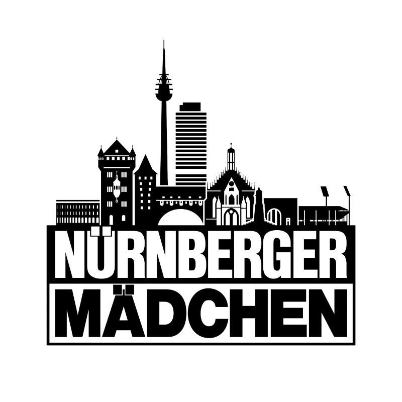 Nürnberger Mädchen Schwarz Nürnberg Geschenk