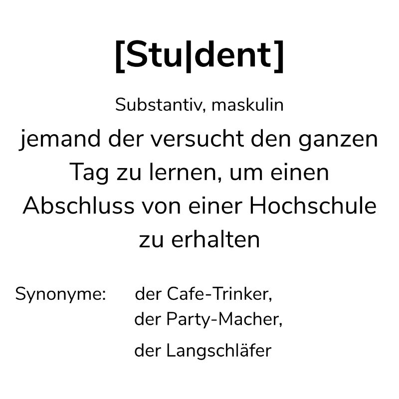 Student | Duden