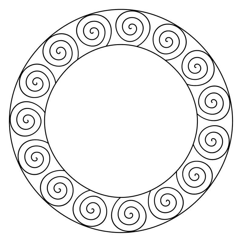 Rahmen Maya Keltisch eigenes Design