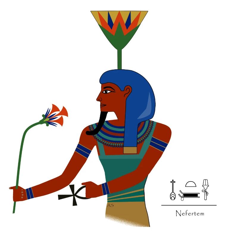 Nefertem I divinité égyptienne antique
