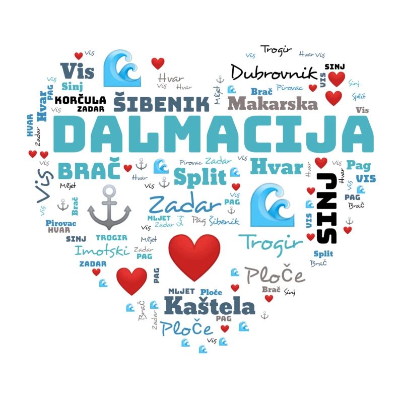 Dalmacija u ❤️