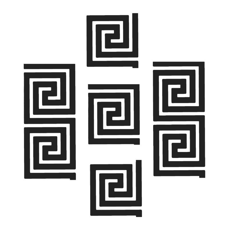 geometrisches muster griechenland