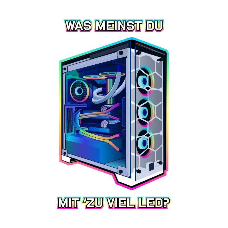 PC Master Race - LED Gaming PC - LED Fans