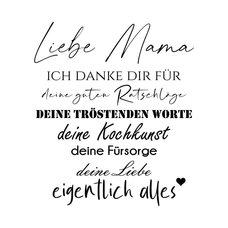 Liebe Mama