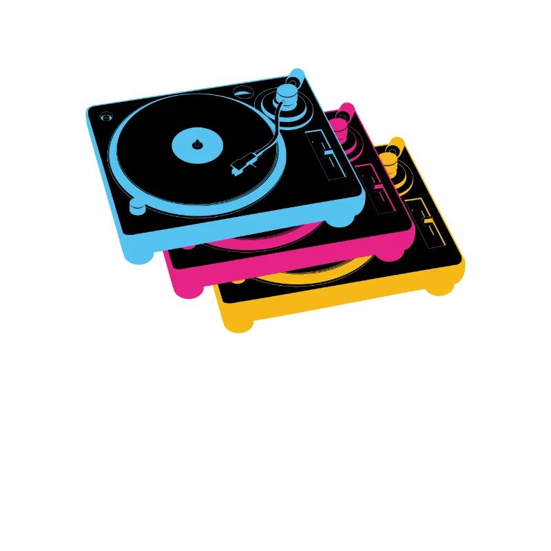 retro vintge oldschool vinyle plaques turntables