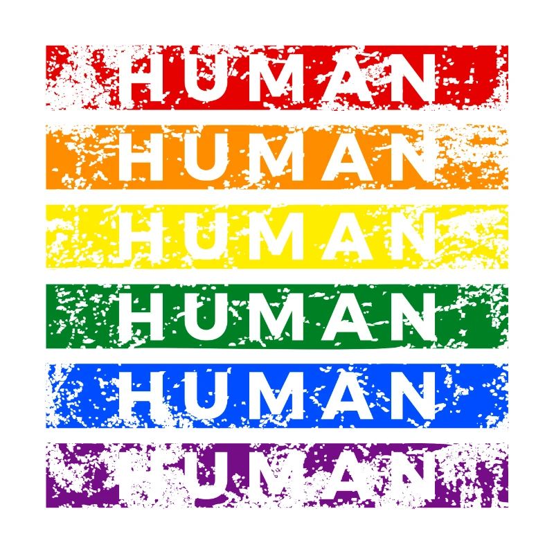 LGBT Human Mensch Regenbogen Geschenkidee