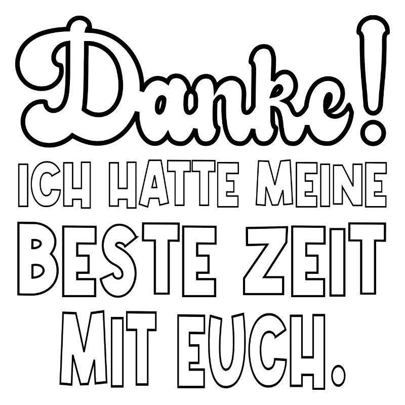 DANKESCHÖN ABSCHIED