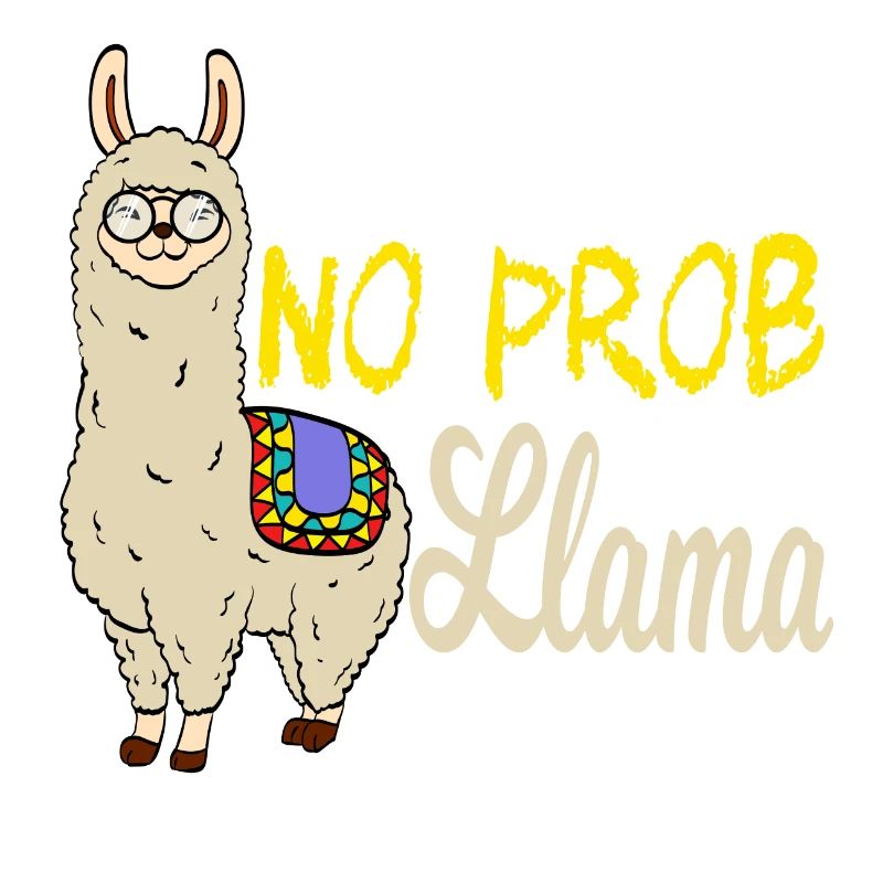 Test Day? No Prob Llama Shirt With A Cute