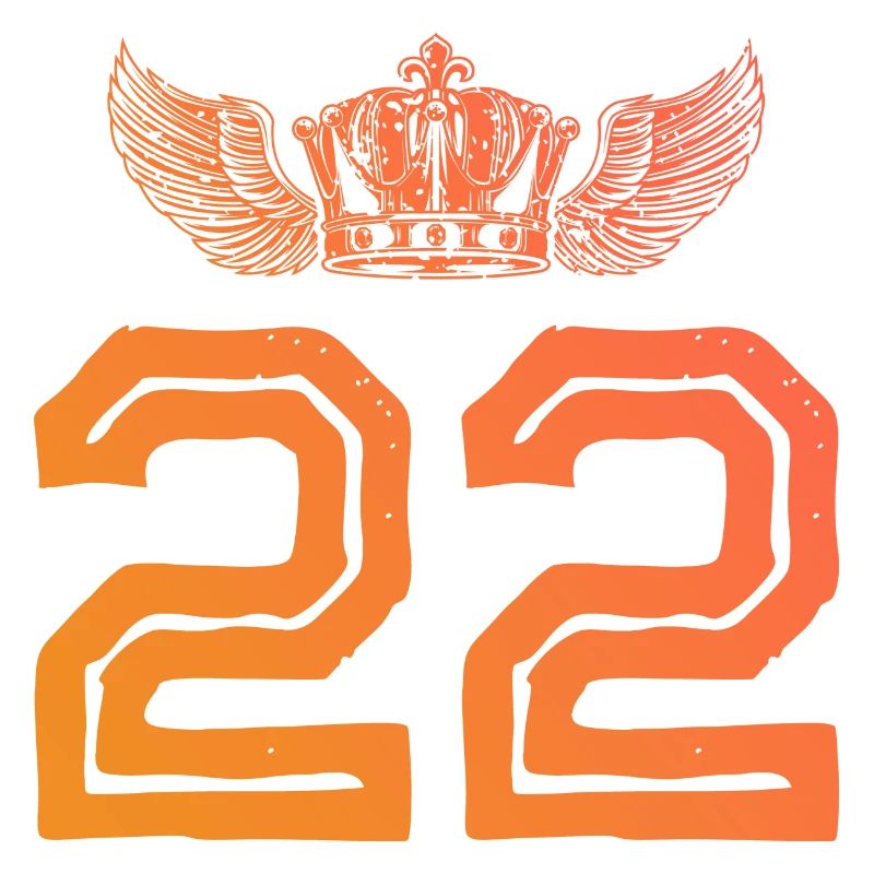 22 Couronne de numéros