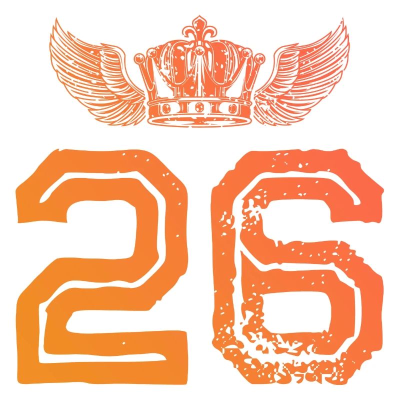 26 Zahl Krone