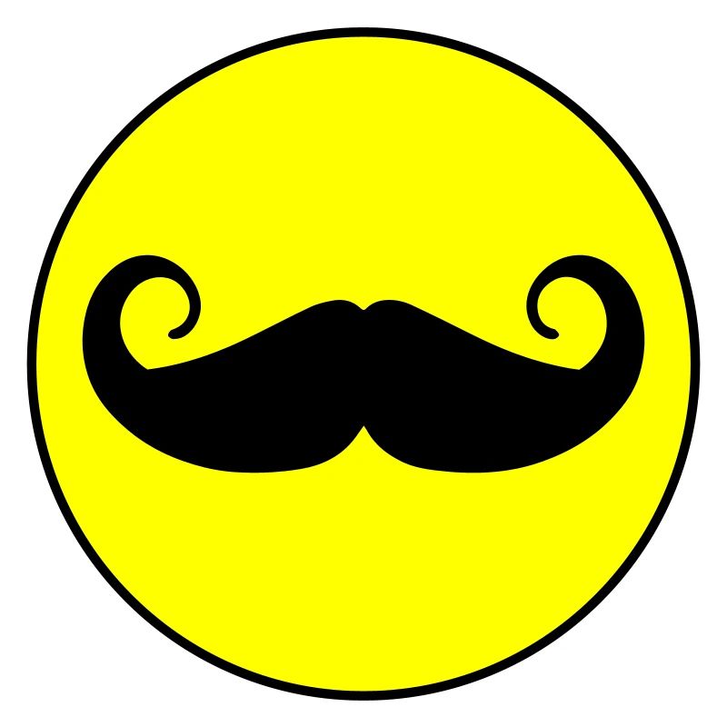 Mustache symbol