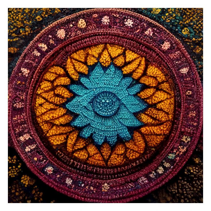 Boho Mandala Abstract