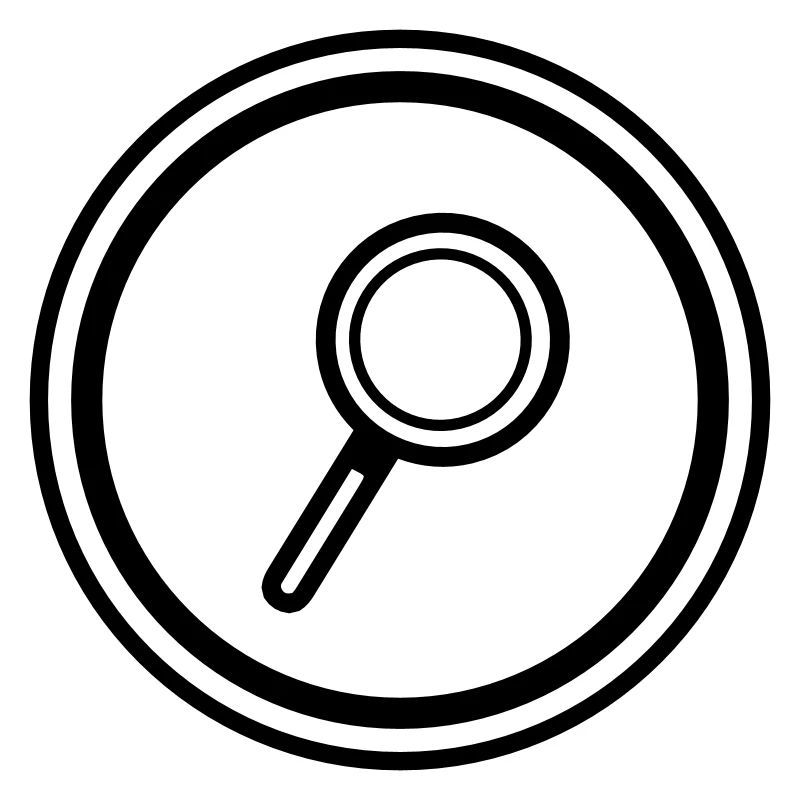 Magnifying glass icon