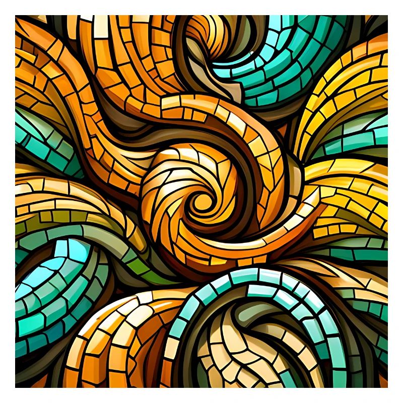 Triskelion-Mosaik