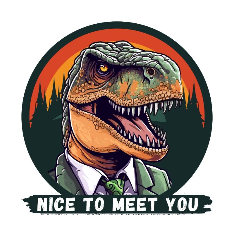 Ravi de vous rencontrer (T-Rex)