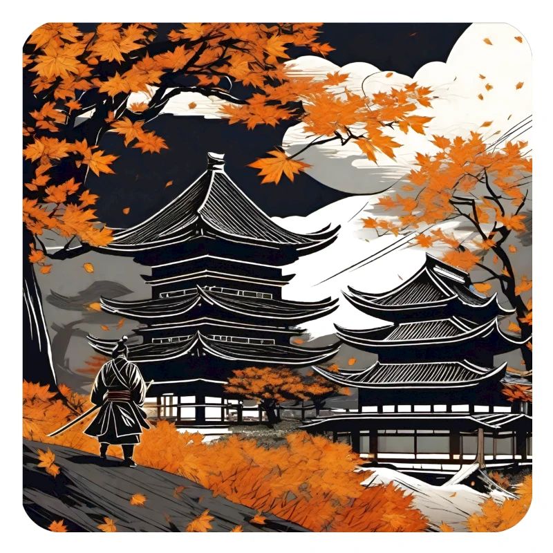 Samurai im Herbst