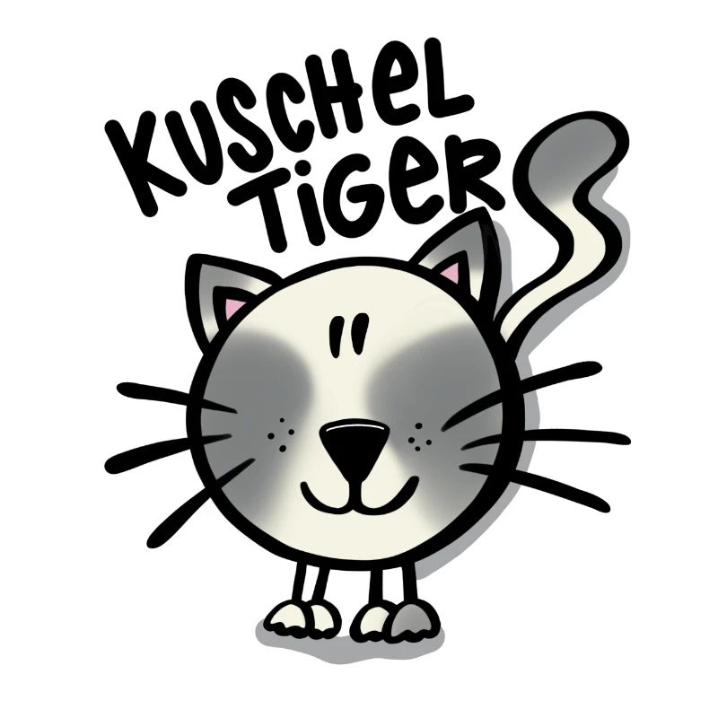 Katze Kuscheltiger