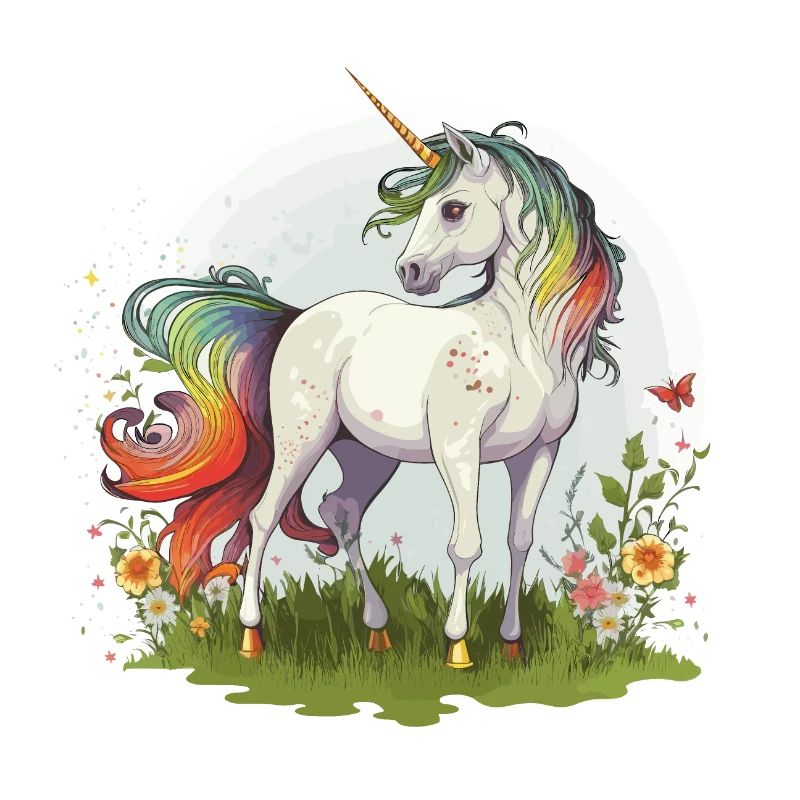 Regenbogen-Einhorn