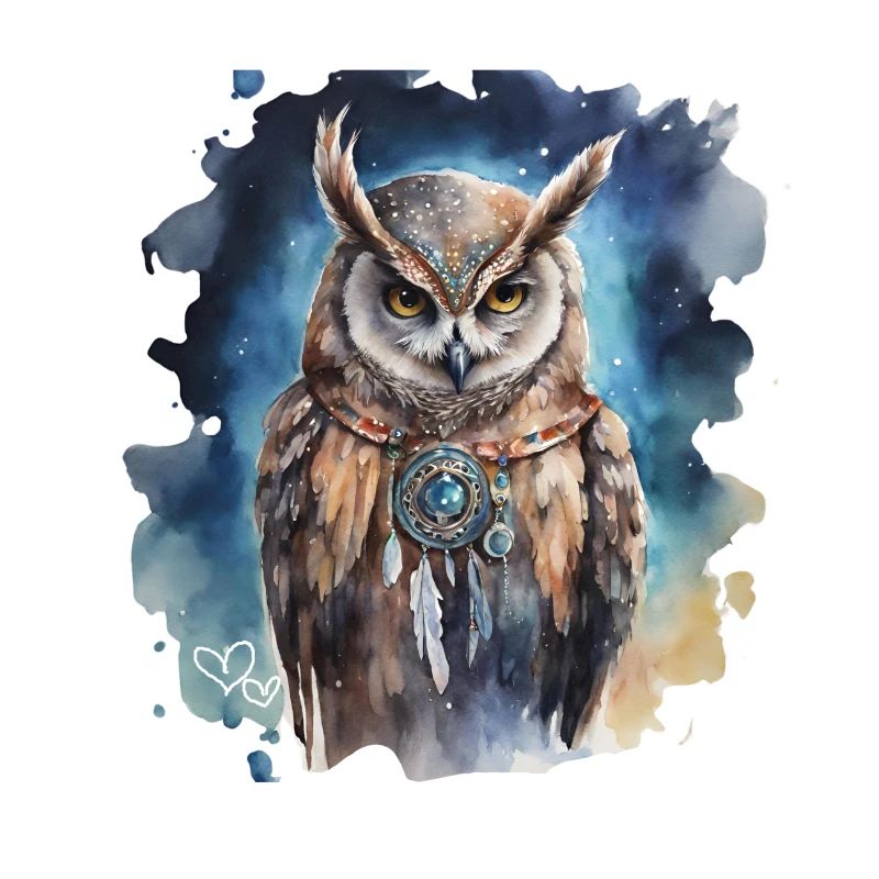 Krafttier Eule, Weisheit, Intuition, Schamanisches