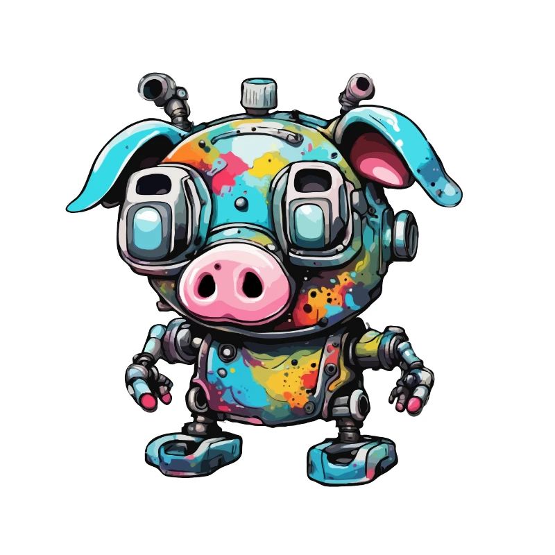 Robot Animal / AI / Mechanized Animals / Comic