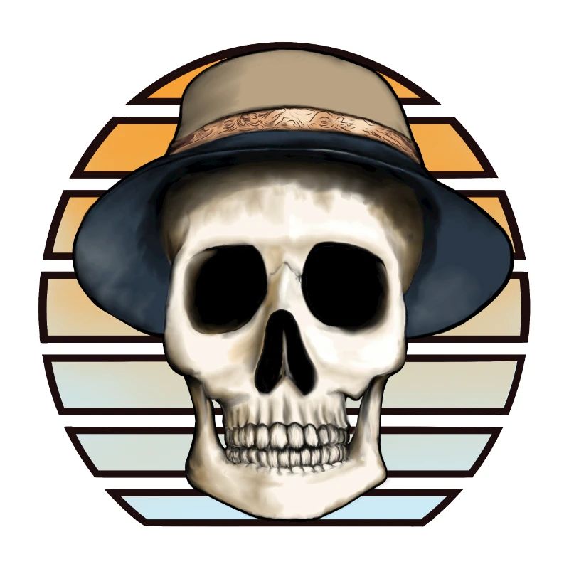 Skull with Hat