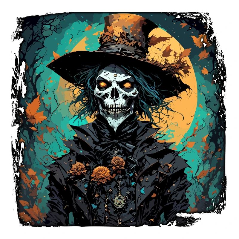 Vogelscheuche / Erntehelfer / Maisfeld / Feld