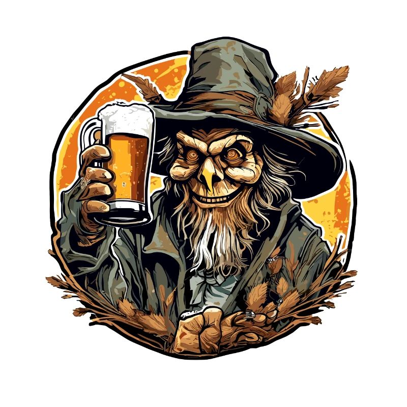 Vogelscheuche / Erntehelfer / Maisfeld / Feld