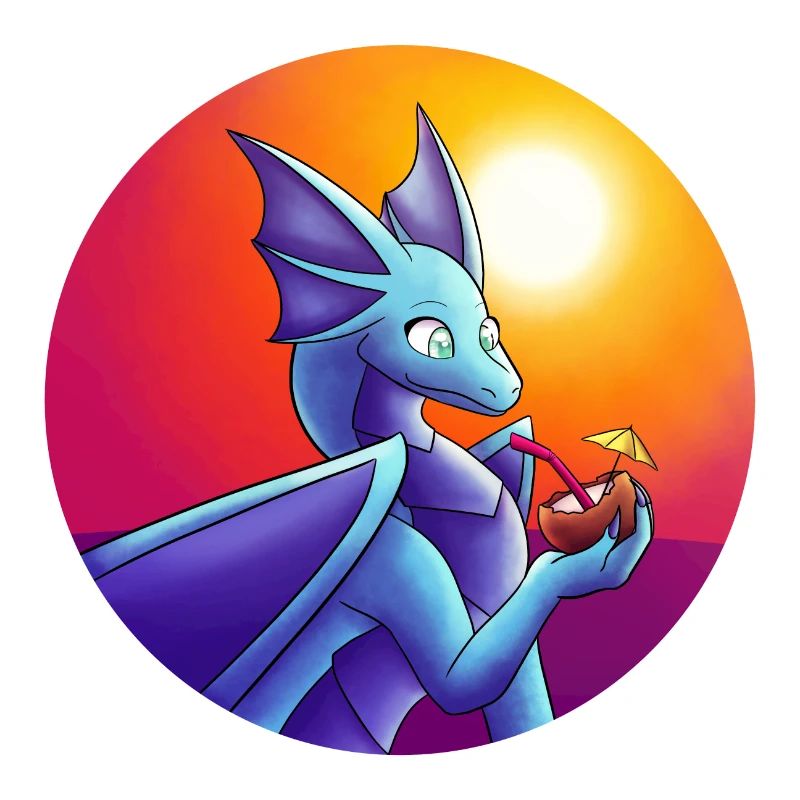 Summer Blue Dragon
