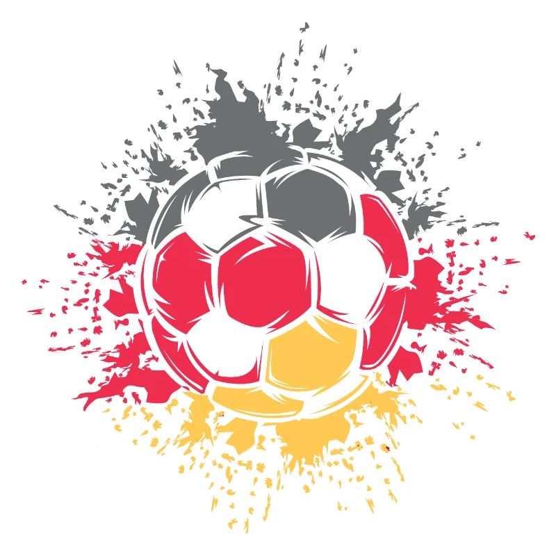 Soccer Color Explosion Germany Team Player