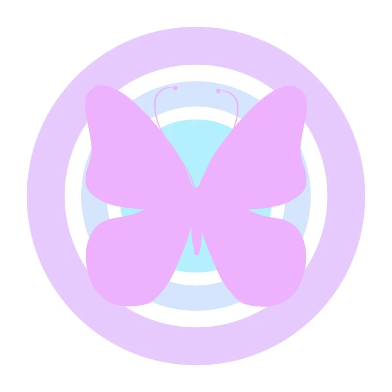 Purple Celestial Butterfly