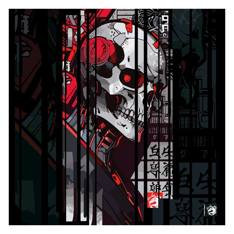 Ver.2 - Cyborg-Schädel-Kanji