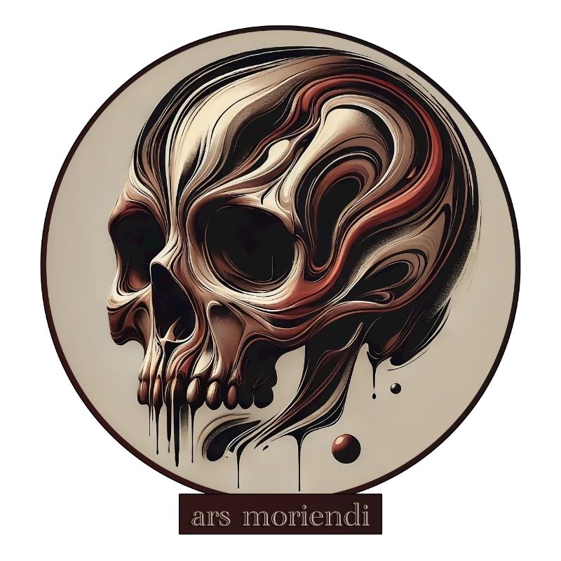 Ars moriendi skull