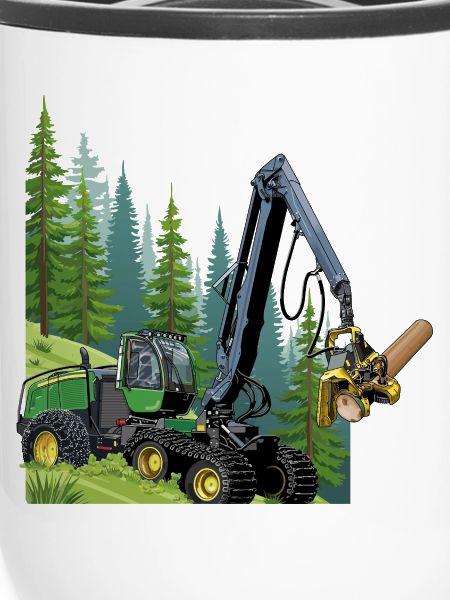 Harvester, Holzvollernter im Wald