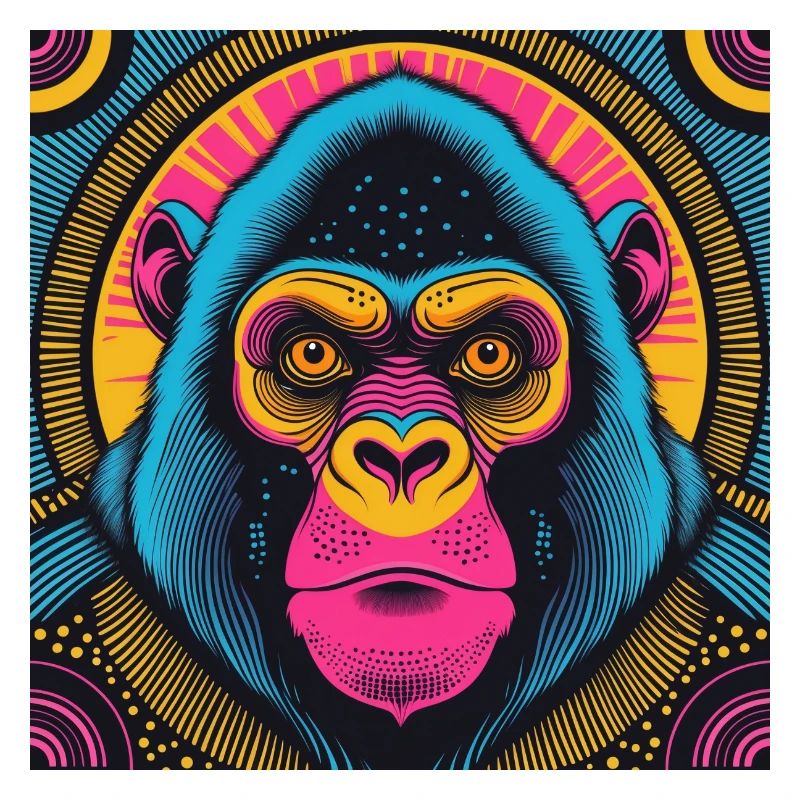 Elektrischer Gorilla