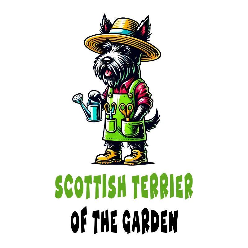Scottish Terrier Gärtner