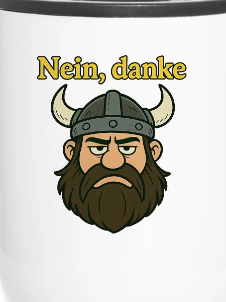 Nein, danke...witziger Wikinger